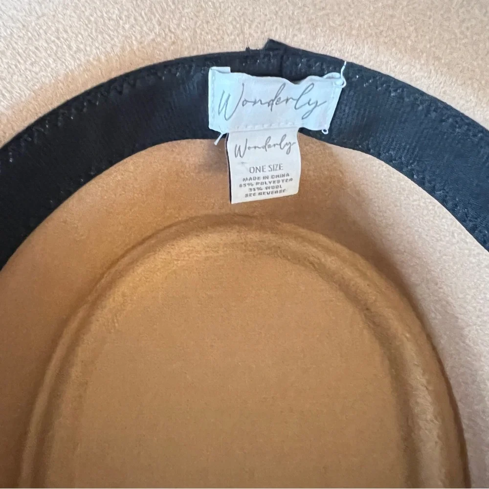 Wonderly OS Camel Panama Hat - Picture 10 of 12